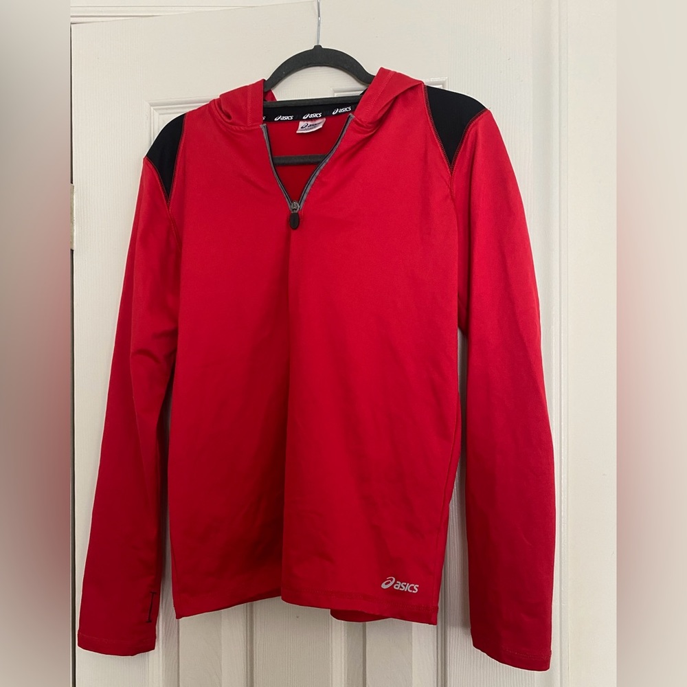 ASICS quarter zip pullover size L (14/16)